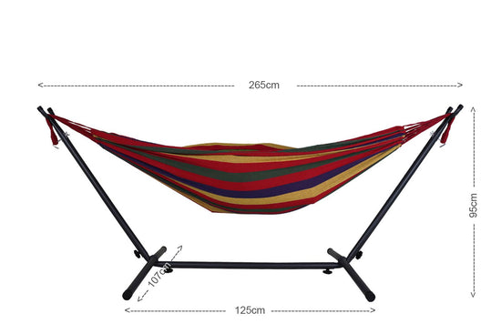 Image Title Anderson Sunset Colour Hammock with Stand - Ministry of Chair